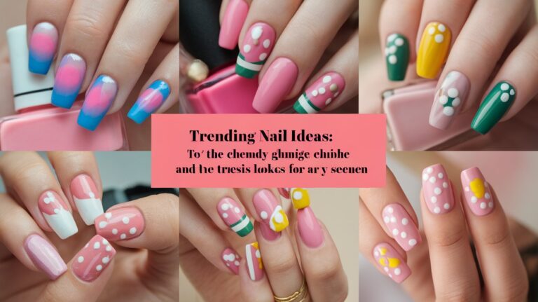 Trendy Nail Designs: The Complete Guide to the Trendiest Looks for Any Season