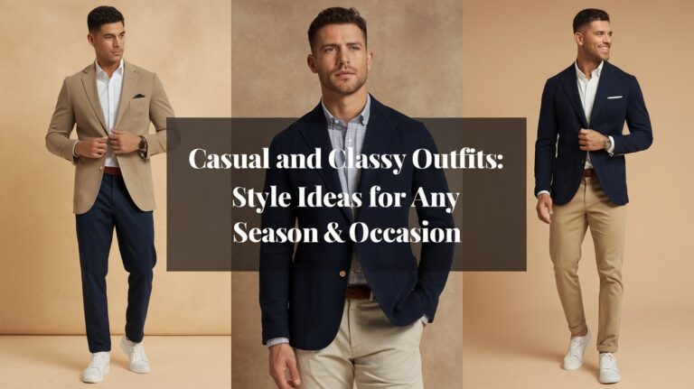 Casual and classy Outfits: Style Ideas for Any Season & Occasion