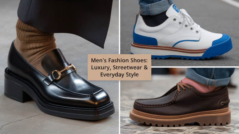 Men’s Fashion Shoes: Luxury, Streetwear & Everyday Style