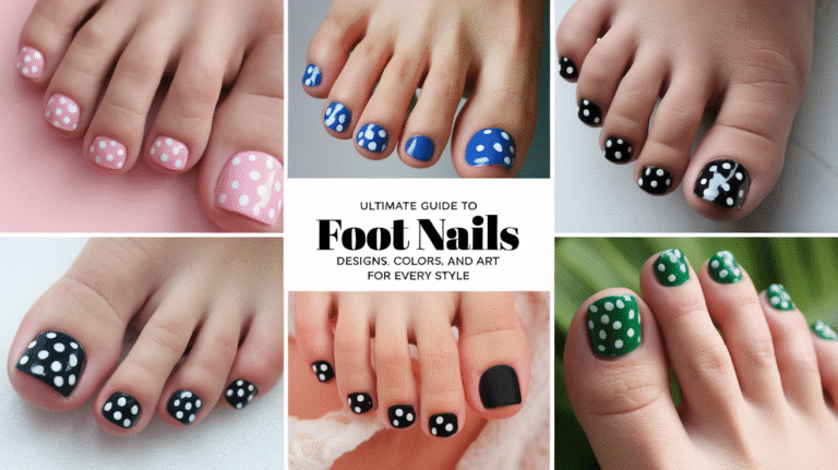 Ultimate Guide to Foot Nails: Designs, Colors, and Art for Every Style