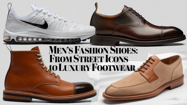 Men’s Fashion Shoes: From Street Icons to Luxury Footwear