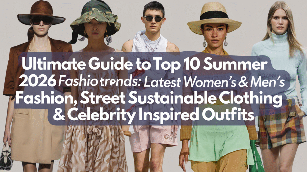 Top 10 Summer 2026 Fashion Trends Summer 2026 Top 10 Summer 2026 Fashion Trends Women’s & Men’s Fashion
